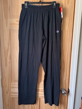 Champion Black Men's Jogger Pants with Elastic Waist